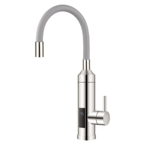 Baterie s elektrickým ohřevem vody a flexi výtokem ELW35-EF-GRAY, šedá