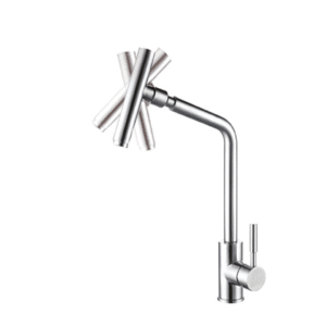 Dřezová baterie s otočným výtokem o 360°, SUS-017