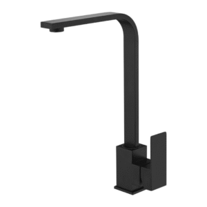 Dřezová baterie, KUB-011 BLACK, černá