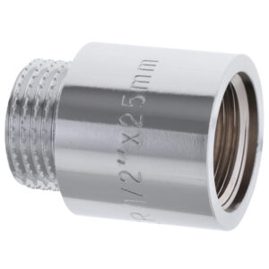 Mosazné prodloužení MF KOER, KF.E06-25.CHR.E - 1/2"-25mm