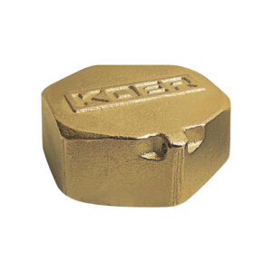 Mosazná zátka s vnitřním závitem KOER, KF.P10F.WN.E - 1" F