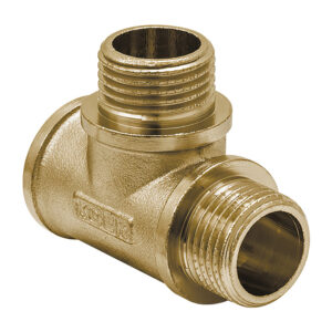 Mosazný T-Kus FMM KOER, KF.T06FMM.WN.E - 1/2'' FMM