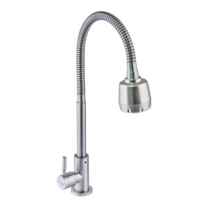 Baterie pro studenou vodu s flexi výtokem, MIXXUS MONO-01.SUS REFLECTOR