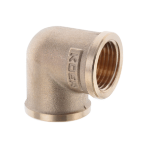 Mosazné koleno FF KOER, KF.L06F.WN.E - 1/2'' FF